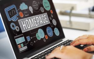 La home page del nostro e-commerce