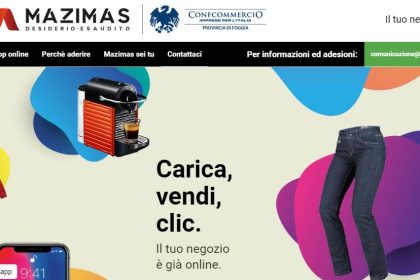 MAZIMAS il marketplace di Confcommercio Foggia MAZIMAS il marketplace di Confcommercio Foggia