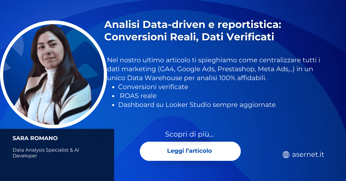 Analisi Data-driven e reportistica